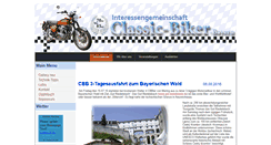Desktop Screenshot of classic-biker-bayern.de